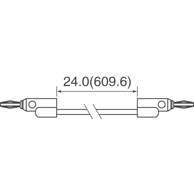 B-24-1 Pomona Electronics  Test Leads - Banana, Meter Interface